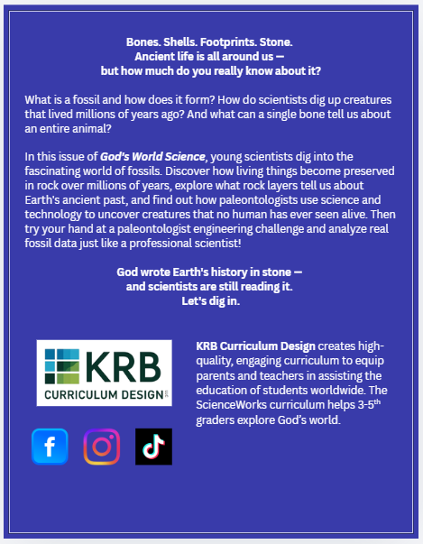 3-5 Fossils in History Science Magazine