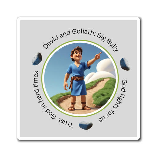 The Big Bully Collection Magnet (Bible Story Series by KRB CURRICULUM DESIGN)