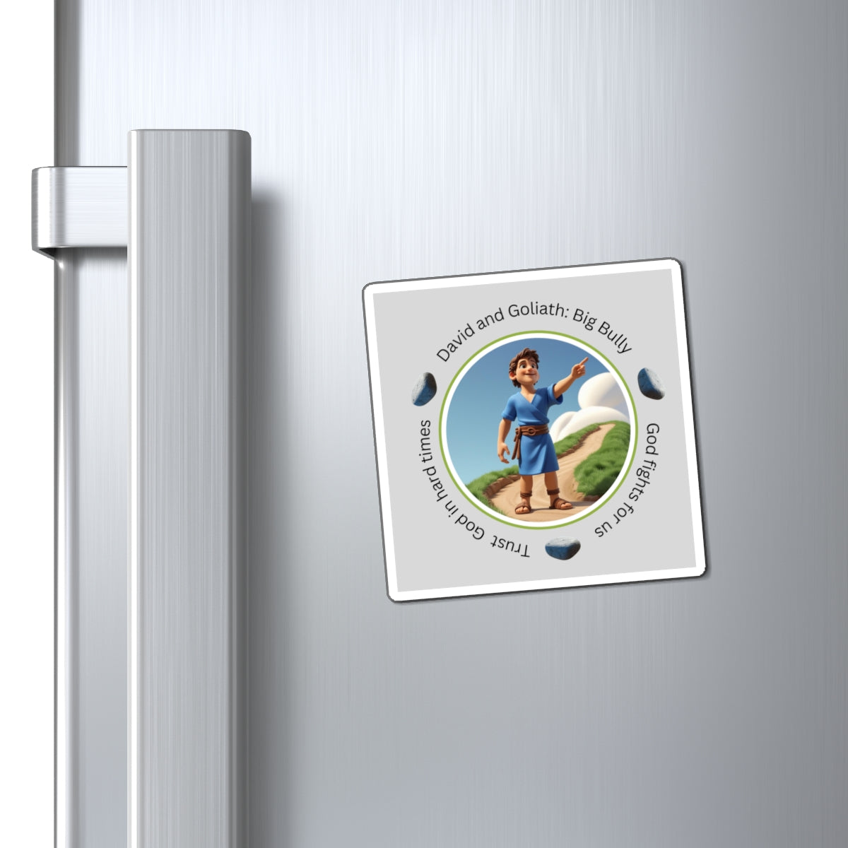 The Big Bully Collection Magnet (Bible Story Series by KRB CURRICULUM DESIGN)