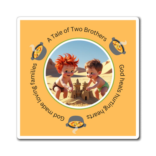 A Tale of Two Brothers Collection Magnet (by KRB CURRICULUM DESIGN)