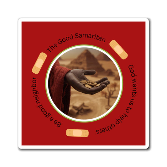The Good Samaritan Collection Magnet (Bible Story Series by KRB CURRICULUM DESIGN)