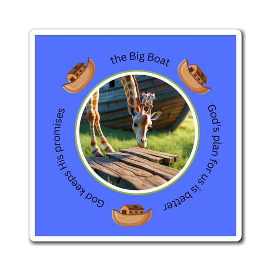 The Big Boat Collection Magnet (Bible Story Series by KRB CURRICULUM DESIGN)
