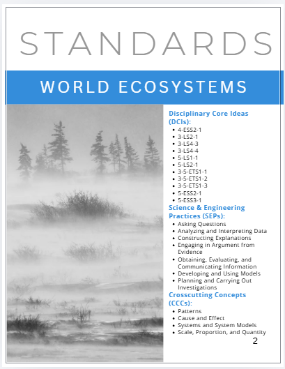 3-5 World Ecosystems Science Magazine
