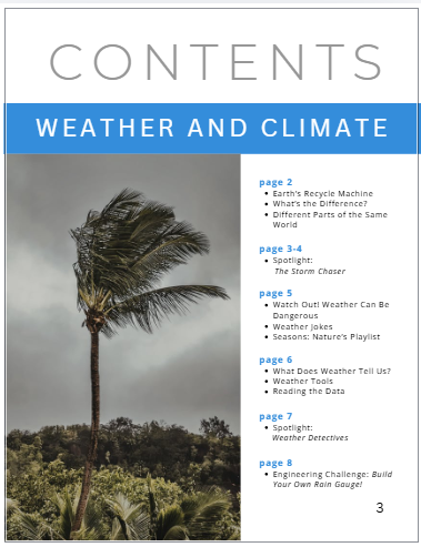 3-5 Weather and Climate Science Magazine