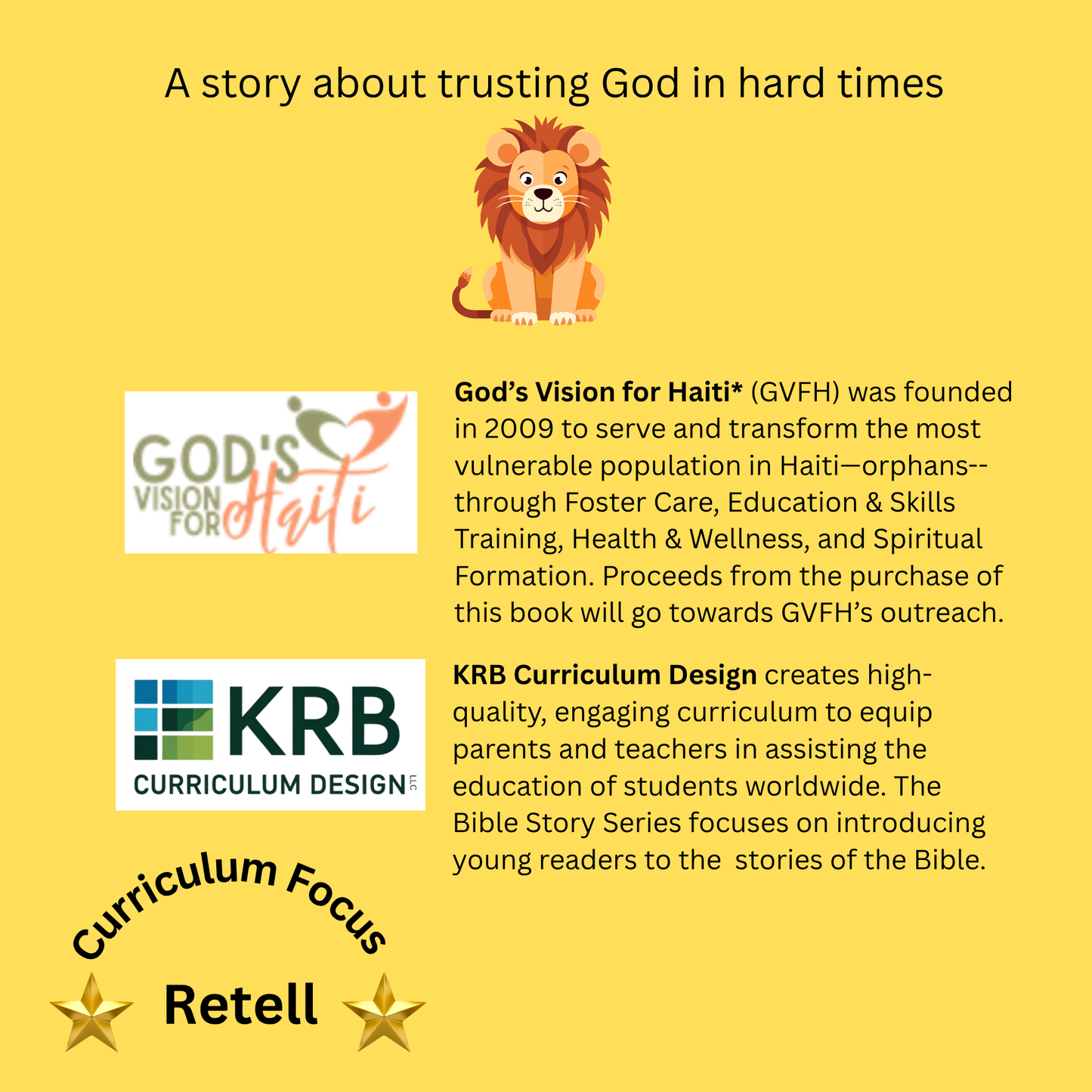 K-2 Daniel and the Lions