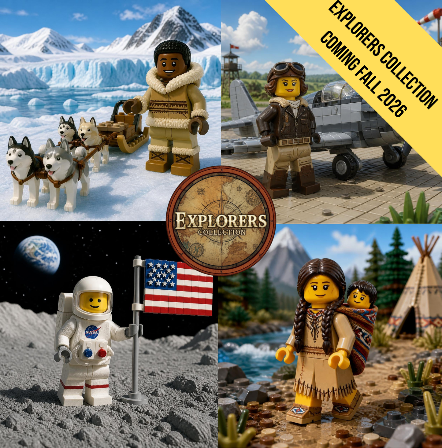 Coming Soon-Little Block Heroes EXPLORERS collection!