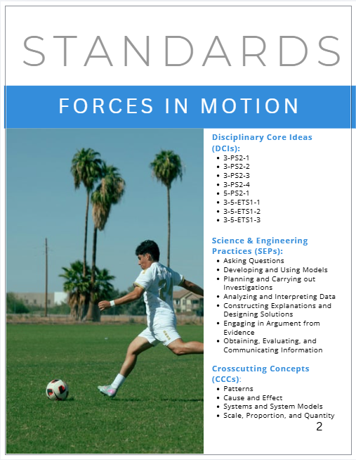 3-5 Forces in Motion Science Magazine